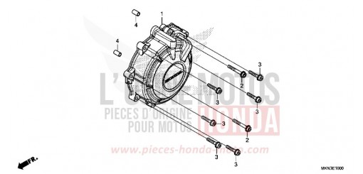 COUVERCLE DE GENERATRICE CB650RAK de 2019